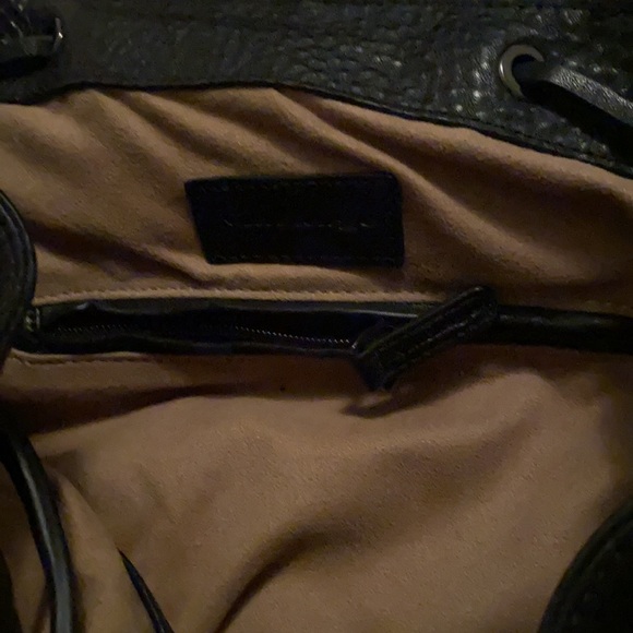 Genuine leather black Mackage backpack/ bag. - Picture 7 of 10